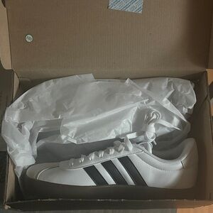 Adidas VL Court 3.0 Black and White Sneakers